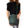 **UNUSED** Celine Green Leather Bucket Bag