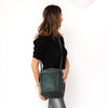 **UNUSED** Celine Green Leather Bucket Bag