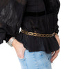 EVEYSPRELOVED Chanel Vintage Antique Gold Tone Chain Link Belt