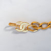 Chanel Vintage Gold Tone Chain Belt