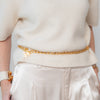 Chanel Vintage Gold Tone Chain Belt