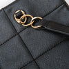 Chanel Black Caviar Leather Chocolate Bar Shoulder Bag