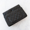 ** UNUSED ** Chanel 23A Clutch Bag Black