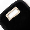 Chanel Black Shearling Mademoiselle Lock Shoulder Bag