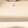 Chanel Cream Caviar Leather Jumbo Classic Double Flap Bag