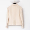Chanel Cream Single Breasted Jacket