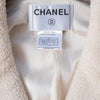 Chanel Cream Single Breasted Jacket