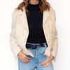 Chanel Cream Single Breasted Jacket