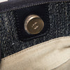 Chanel Deauville Denim And Tweed Shopping Tote Bag