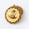 EVEYSPRELOVED Chanel Vintage CC Logo Disc Clip On Earrings