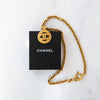EVEYSPRELOVED Chanel Vintage Coco Mark CC Logo Pendant Necklace