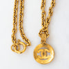 EVEYSPRELOVED Chanel Vintage Coco Mark CC Logo Pendant Necklace