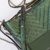 Chanel Metallic Green Gabrielle Hobo Bag