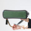 Chanel Metallic Green Gabrielle Hobo Bag