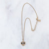 Chanel CC Heart Pendant Necklace