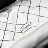 Chanel Off White Medium Classic Double Flap Bag In Caviar Leather