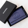 Chanel Cobalt Blue Patent Leather Timeless CC Wallet on Chain Bag