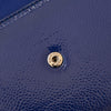 Chanel Cobalt Blue Patent Leather Timeless CC Wallet on Chain Bag