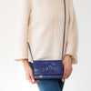 Chanel Cobalt Blue Patent Leather Timeless CC Wallet on Chain Bag