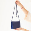 Chanel Cobalt Blue Patent Leather Timeless CC Wallet on Chain Bag
