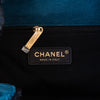 Chanel Blue Chevron Patchwork Coco Cuba Backpack
