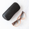 Chanel Light Pink Rectangle Sunglasses
