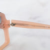 Chanel Light Pink Rectangle Sunglasses