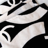 Chanel Black And White Beach Towel