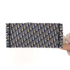 Dior Large Book Tote Ecru And Blue Dior Oblique Embroidery Bag