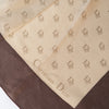 Christian Dior Vintage Silk Brown Scarf