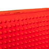 Christian Louboutin Red Patent Spike Clutch Bag