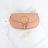 Dior Bobby Rose De Vent East West Crossbody Leather Bag