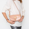 Dior Bobby Rose De Vent East West Crossbody Leather Bag