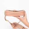 Dior Bobby Rose De Vent East West Crossbody Leather Bag
