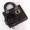 Christian Dior Lady Dior Black Leather Small Bag