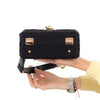Dolce & Gabbana Dolce Black Box Bag Cordonetto Detail