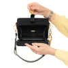 Dolce & Gabbana Dolce Black Box Bag Cordonetto Detail