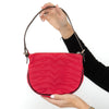 Fendi Pink Printed Canvas Shoulder Bag