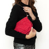 Fendi Pink Printed Canvas Shoulder Bag