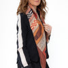 Fendi Glove Print Silk Scarf