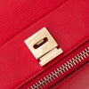 Givenchy Red Leather Mini Pandora Box Crossbody Bag