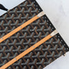 Goyard Goyardine Black Palace MM Trunk Bag