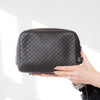 **UNUSED** Gucci Micro GG Brown Leather Pouch
