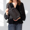 **UNUSED** Gucci Micro GG Brown Leather Pouch