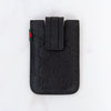 Gucci Black Guccissima Leather Smartphone Case
