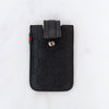 Gucci Black Guccissima Leather Smartphone Case