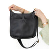Hermes Evelyne 29 Black Taurillon Clemence Bag