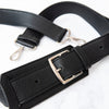 Hermes Jypsiere 34 Black Clemence Leather Crossbody Bag