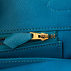 Hermes Birkin 35 Turquoise Veau Togo Leather Bag 2015