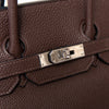 Hermes Birkin 35 Chocolate Veau Togo Leather Bag